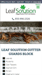Mobile Screenshot of leafsolutionusa.com